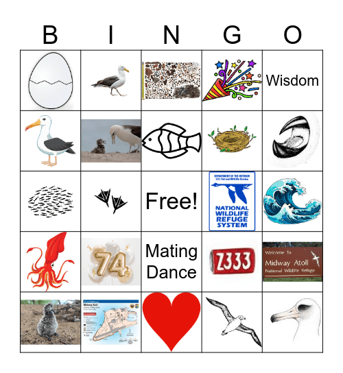 Wisdom's Baby Shower BINGO Card