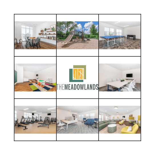 The Meadowlands Bingo Card