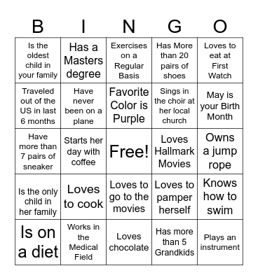 Selectively Chosen to Win Bingo Card