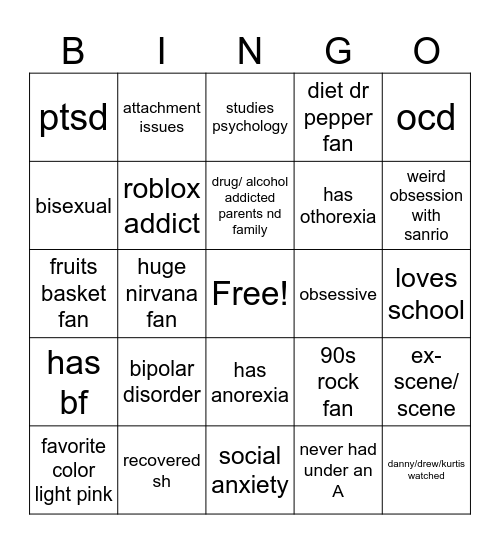 vera bingo Card