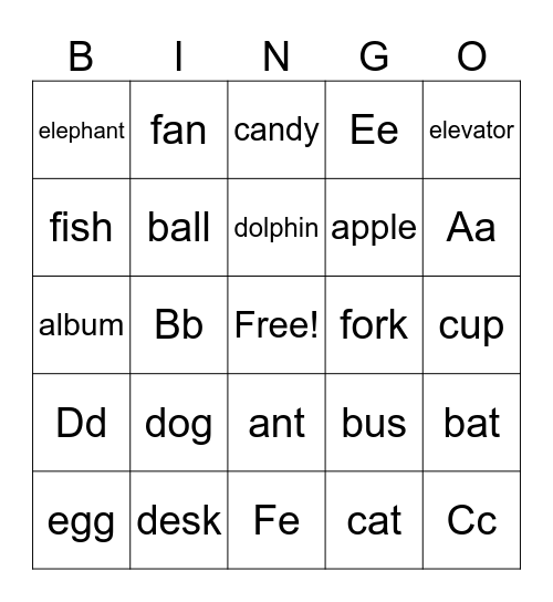 PH unit 1  &  2 Bingo Card