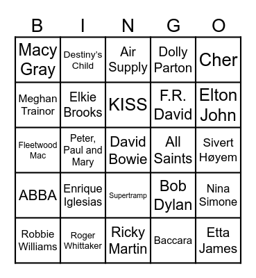 👀 Bingo 96 👀 Bingo Card