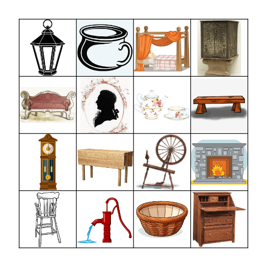 Colonial Technology Bingo Card