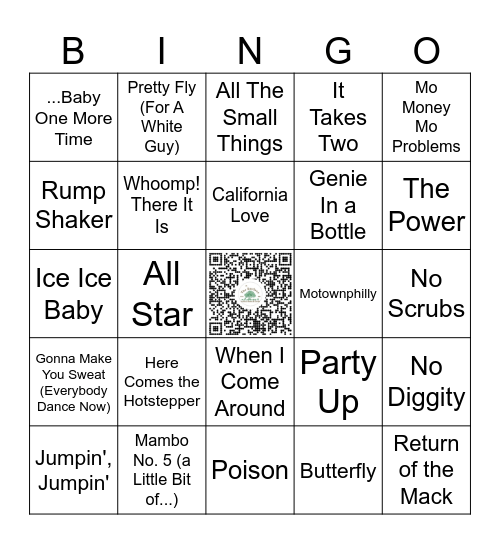 Round One Bingo Card