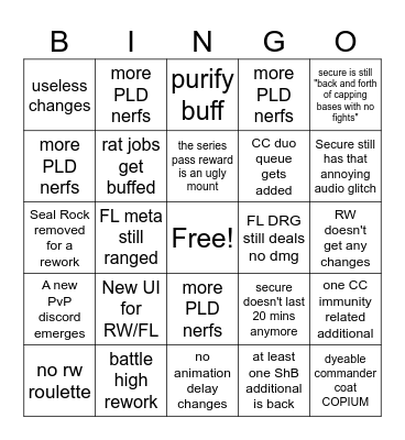 7.2 PVP UPDATE BINGO Card