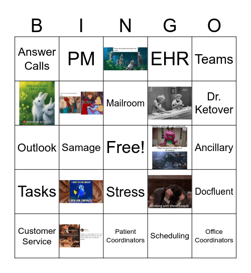 March Madness Bingo Card
