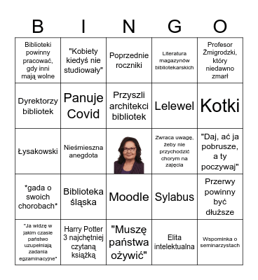 Tokarska Bingo Card