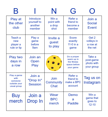 Boston Pickle Club Bingo Card