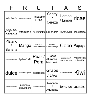 Juego de bingo Card