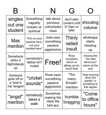 Ultimate EDCI Bingo 3.0 Bingo Card