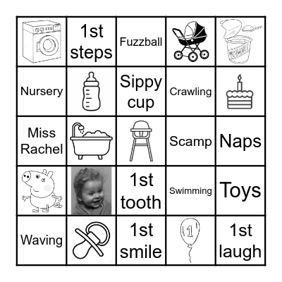 George’s Birthday Bingo Card