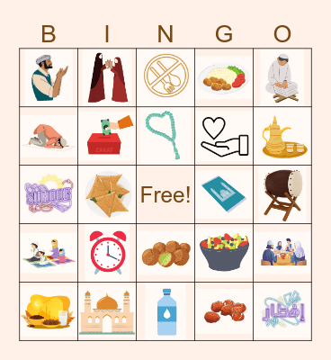 RAWAN’S GHABGA🌙✨ Bingo Card