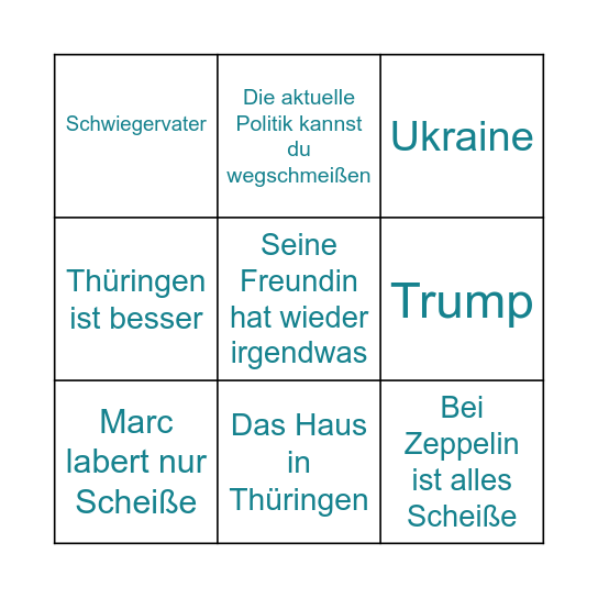 björn-Bingo Card