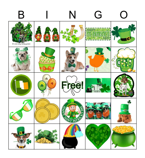 Lucky Bingo Card