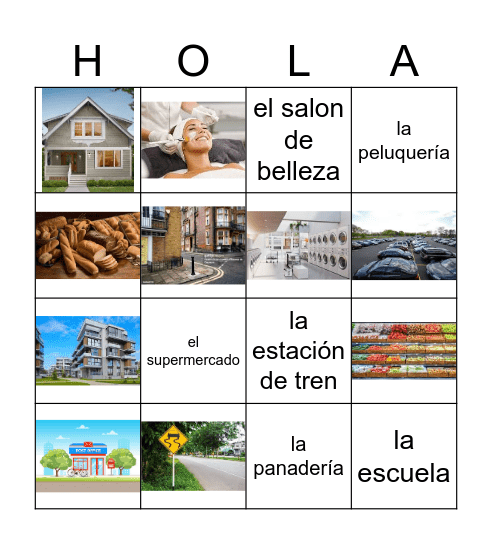 En la Ciudad Bingo Card