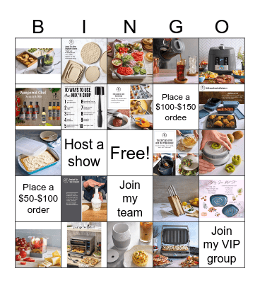 Product Bingo Card