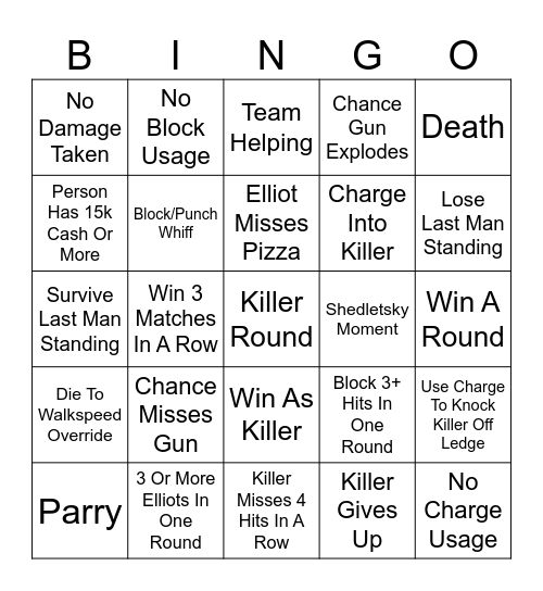 Guest 1337 Bingo Card