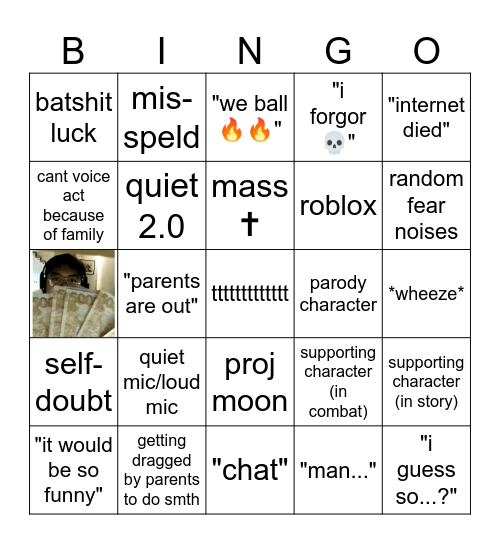 michael bingo Card
