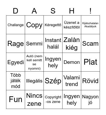 Ratyi geometry Bingo Card