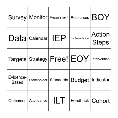 SCEP TO IT! Bingo Card
