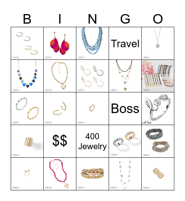 Nelly's Bling Bling Bingo Card