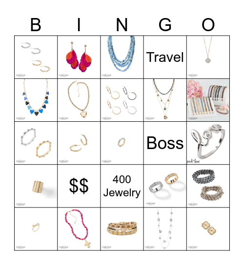 Nelly's Bling Bling Bingo Card
