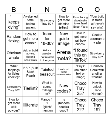 Neo’s #guides_and_help General Bingo Card