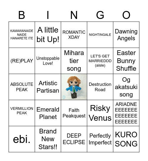 Random Sogn Bingo Card