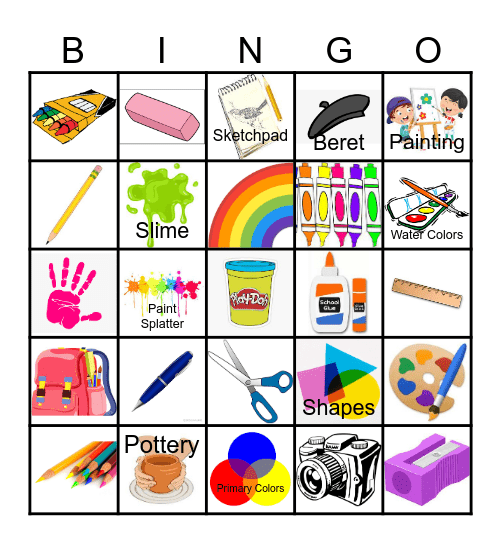Harper’s Birthday Bingo Card