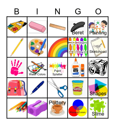 Art! Bingo Card