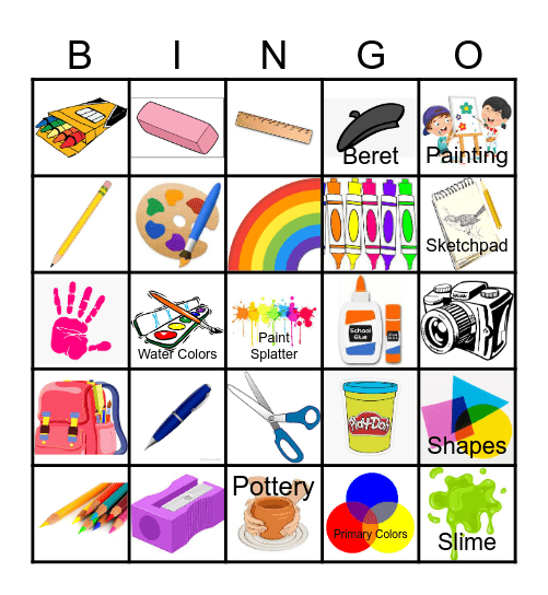 Art! Bingo Card
