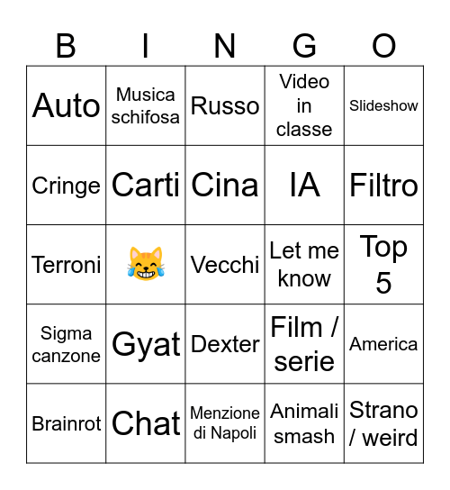 Tikitoki Bingo Card