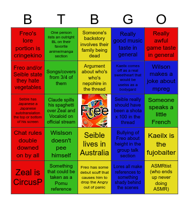 BtB Debuts Uno Bingo Card