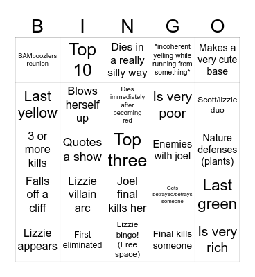 Untitled Bi Bingo Card