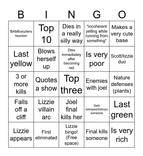 Untitled Bi Bingo Card