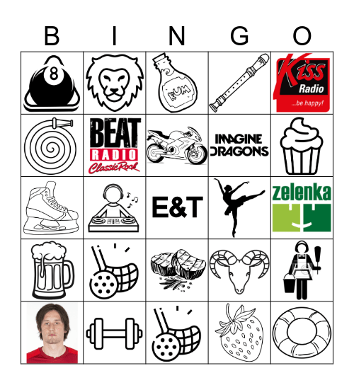 SVATEBNÍ Bingo Card