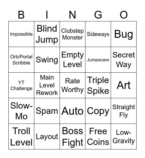 Recent Tab Lol Bingo Card