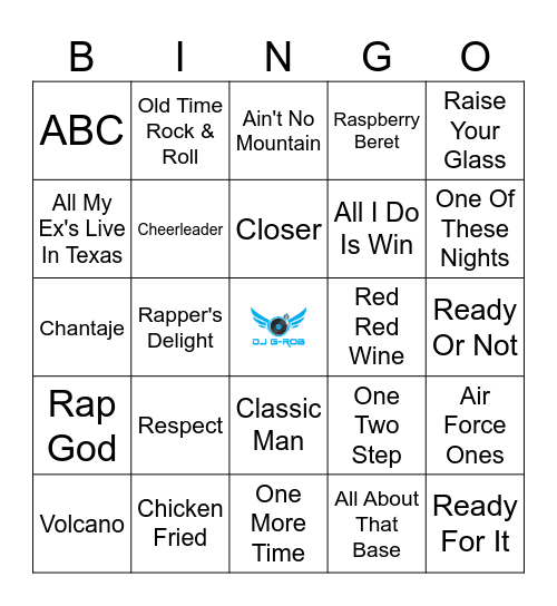 C.R.A.V.O. BINGO Card