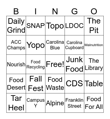 Mixed 1 Bingo Card