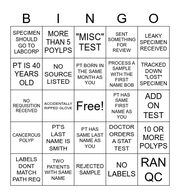 VEG BINGO (LAB) Bingo Card
