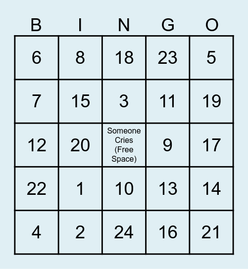 Ski Trip 2025 - Tyler Bingo Card