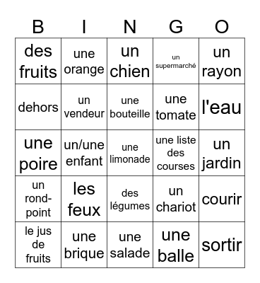 Contact 9-12 Bingo Card