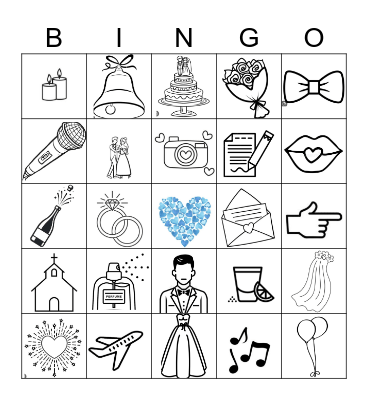 Bachelorette Bingo Card