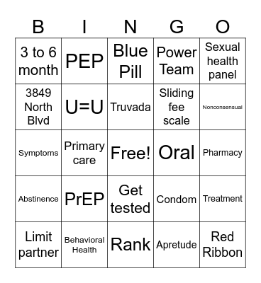 STI BINGO Card