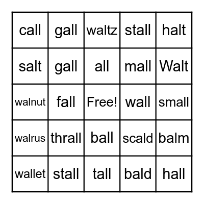 SPIRE 2.2 Bingo Card