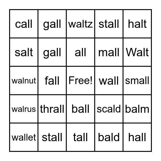 SPIRE 2.2 Bingo Card