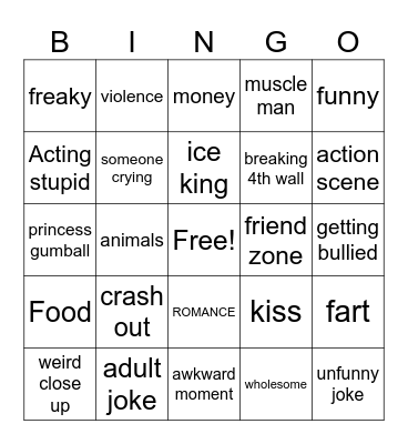 CN bingo Card