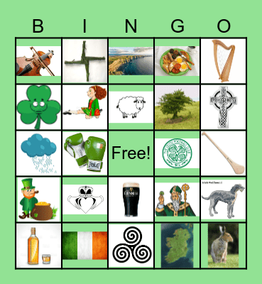 Happy St. Patrick's Day! Bingo Card