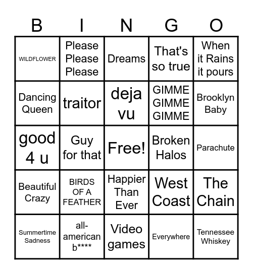 HAPPY BIRTHDAY DANI Bingo Card