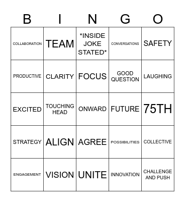 KITCHELL Bingo Card